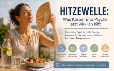 Hitzewelle: Was Körper und Psyche jetzt wirklich hilft